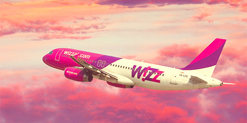 Нові умови зміни дат і маршрутів польоту з WizzAir